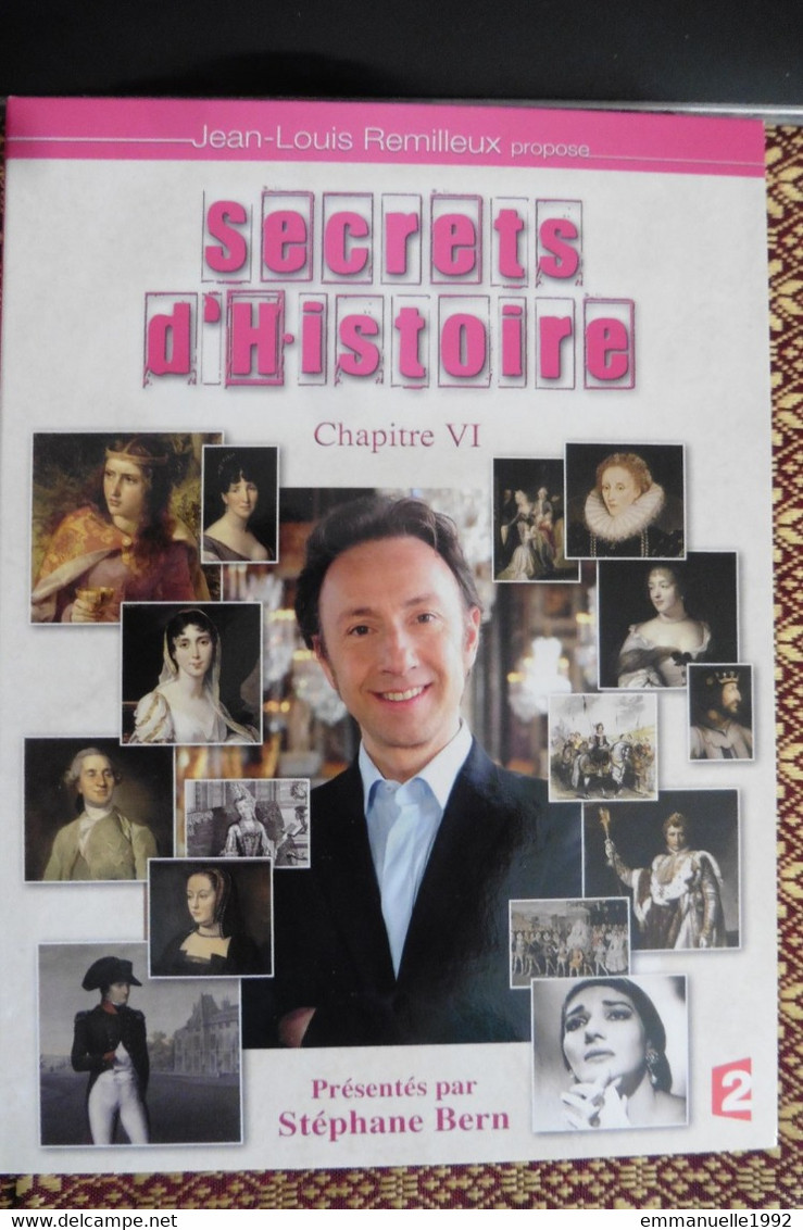 DVD Secrets D'Histoire Stéphane Bern - Anne De Bretagne - Reine Elizabeth Ière D'Angleterre - Sans Boitier - Documentaires