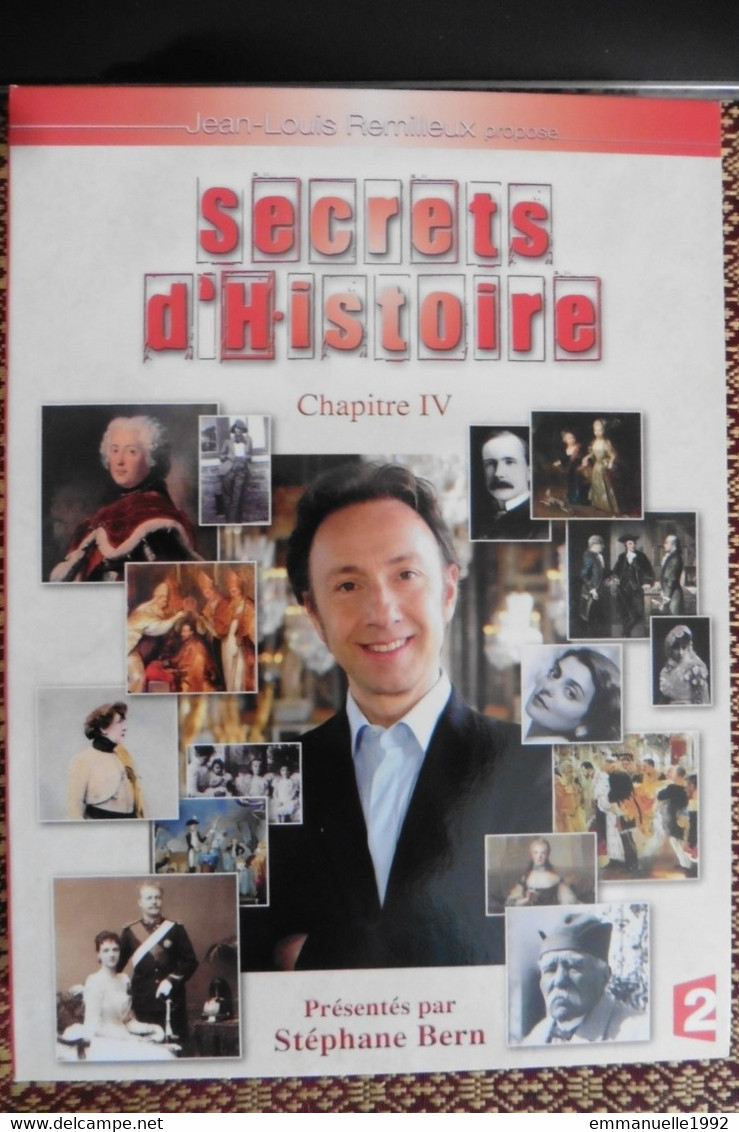 DVD Secrets D'Histoire Stéphane Bern - Marie Leczinska Louis XV - Gayatri Devi - Sans Boitier - Documentales
