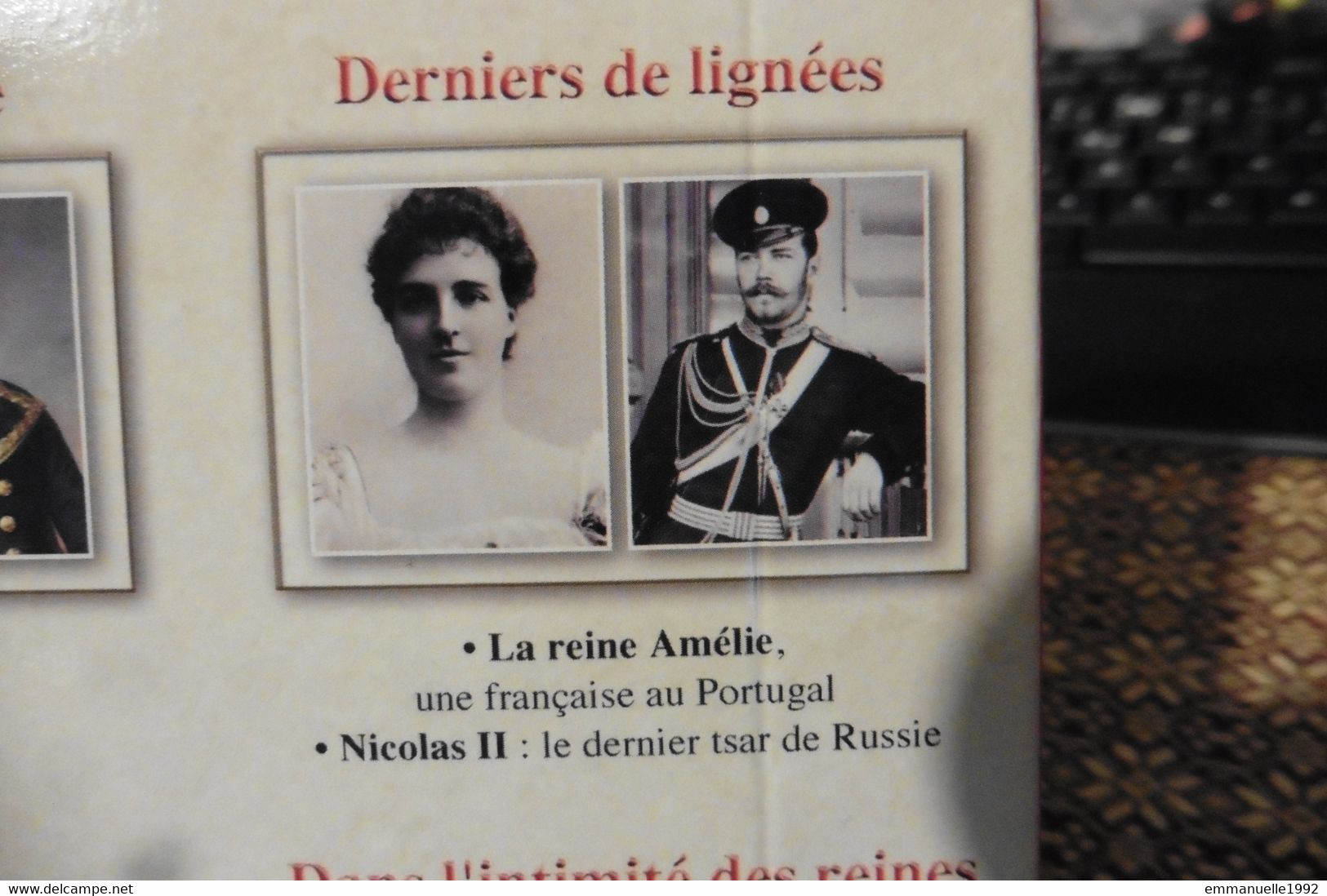 DVD Secrets D'Histoire Stéphane Bern - La Fayette - La Reine Amélie De Portugal - Sans Boitier - Dokumentarfilme