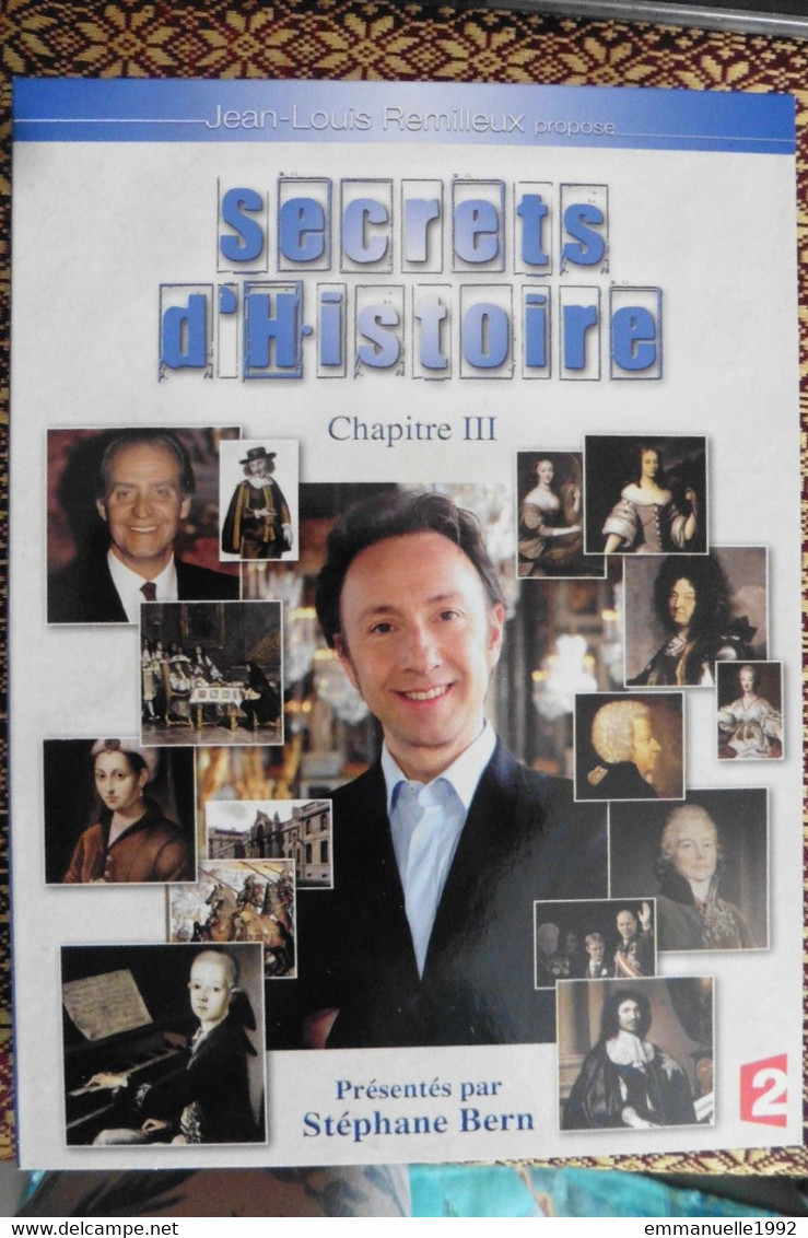 DVD Secrets D'Histoire Stéphane Bern - De Versailles à L'Elysée - Elles Ont Régné - Secrets De L'Elysée - Sans Boitier - Documentales
