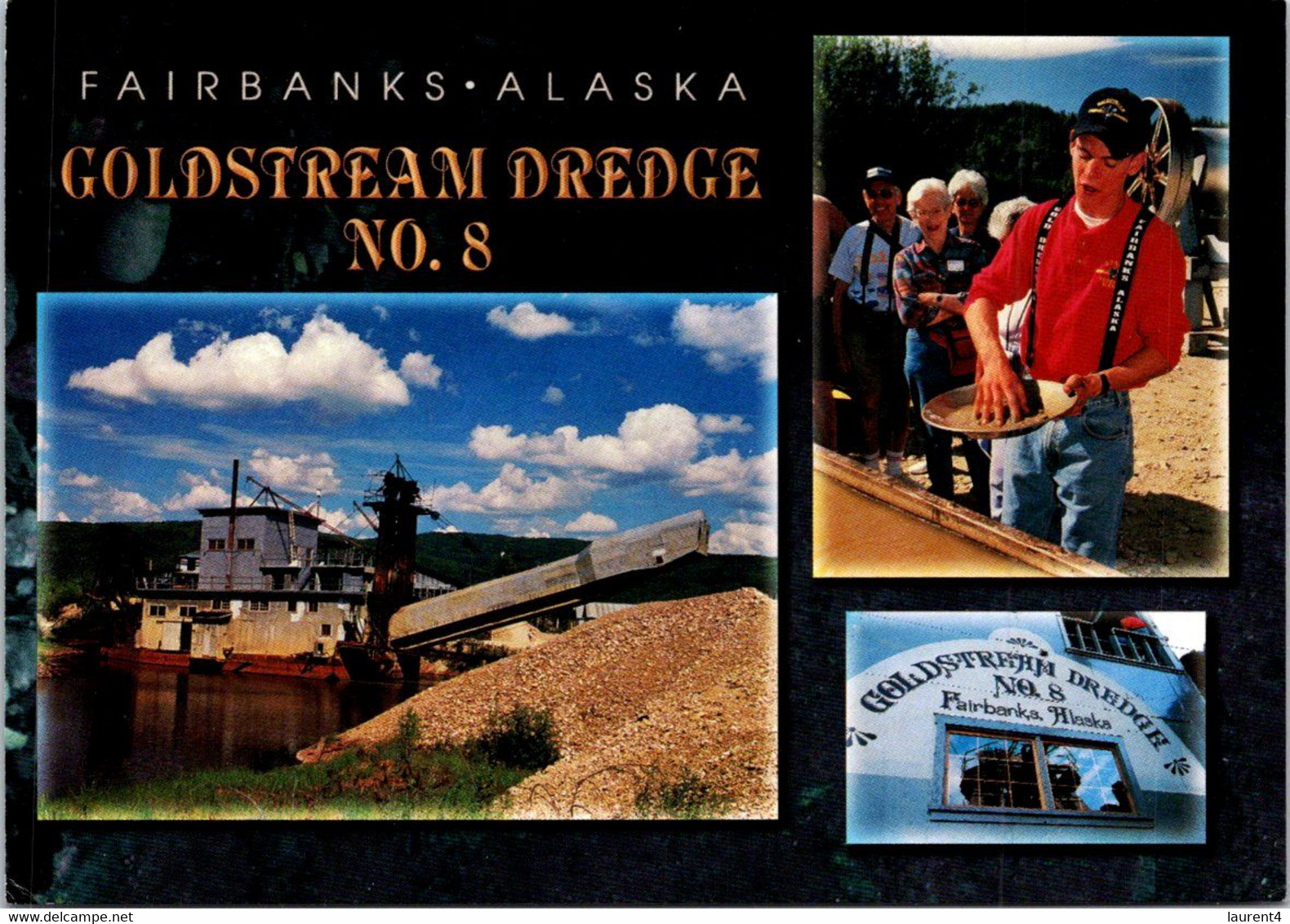 (1 L 46) USA - Alsaka - Firabanks Dredge # 8 - Fairbanks