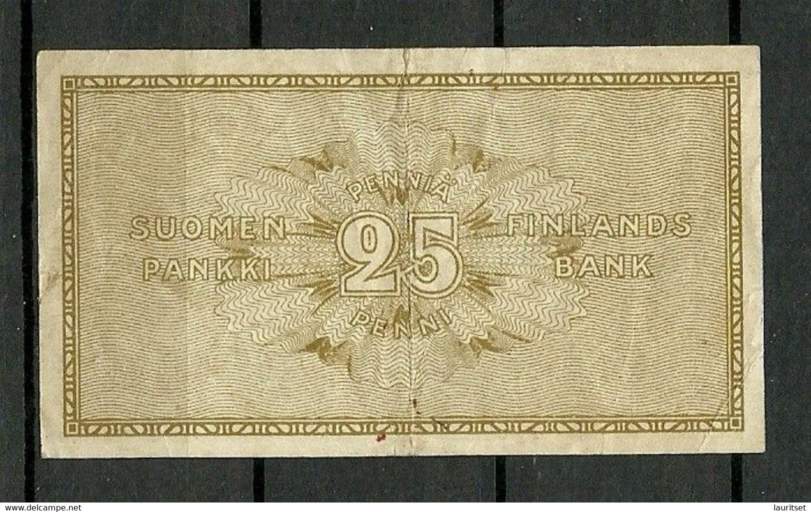 FINLAND FINNLAND 25 Penniä 1918 Bank Note - Finland