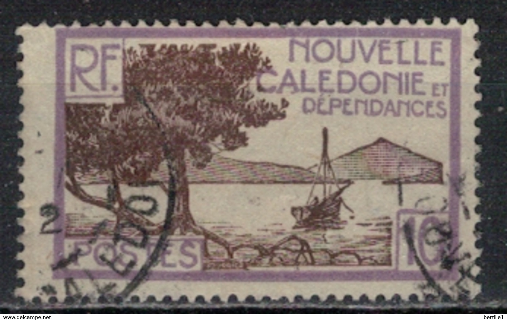 NOUVELLE CALEDONIE          N°  YVERT 143  OBLITERE    ( OB   10/20 ) - Oblitérés