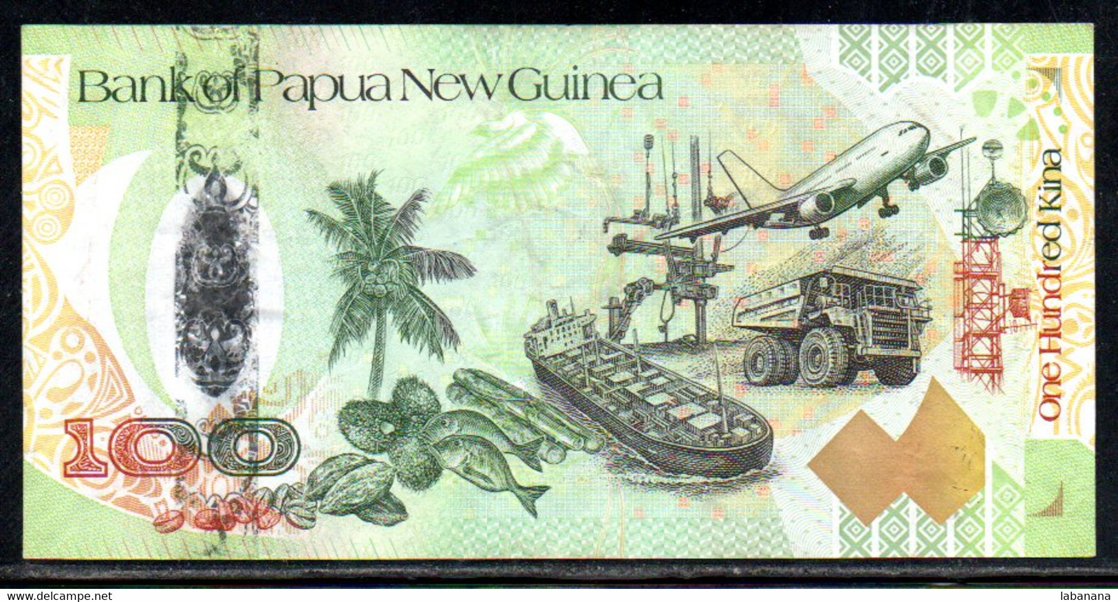 659-Papouasie-Nouvelle-Guinée 100 Kina 2008 BPNG120 - Papouasie-Nouvelle-Guinée