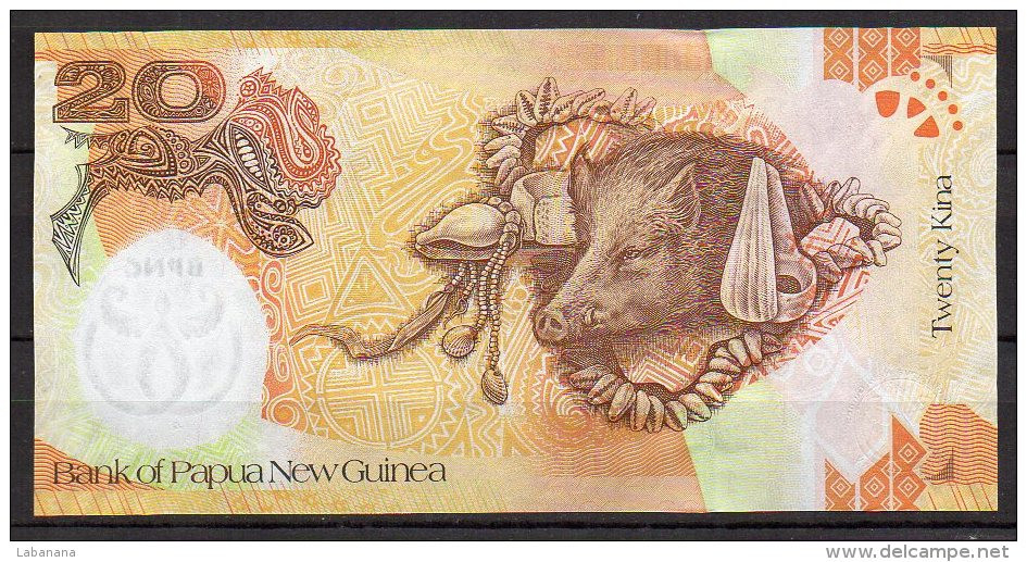 Papouasie-Nouvelle-Guinée Billet De 20 Kina 2008 BPNG531 Commémoratif - Papua New Guinea