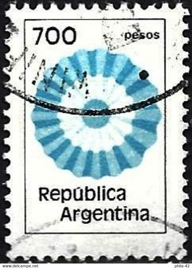 Argentina 1980 - Mi 1501 - YT 1238 ( National Cockade ) - Used Stamps