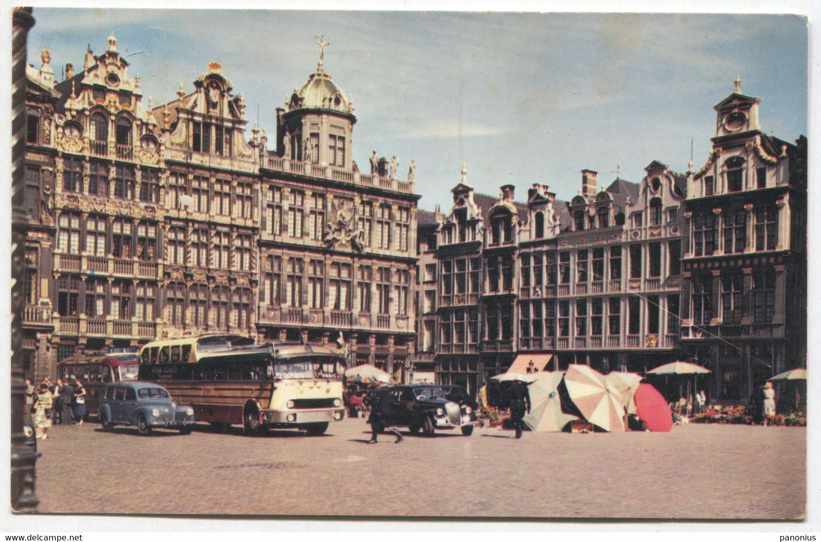 Bruxelles Brussel  Belgium, Old Bus - Markten