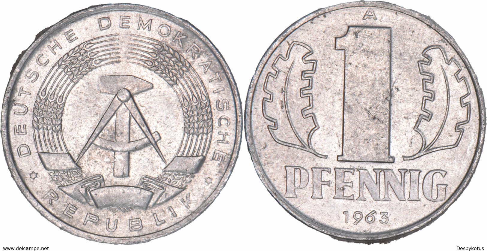 Allemagne - 1963 - 1 Pfennig - Berlin (A) - 08-141 - 1 Pfennig