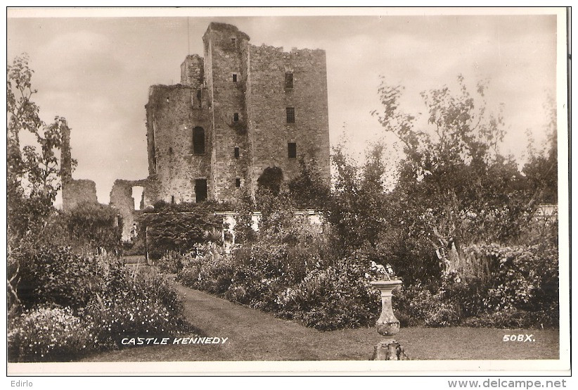 STRANRAER Castle Kennedy Unused TTB - Dumfriesshire
