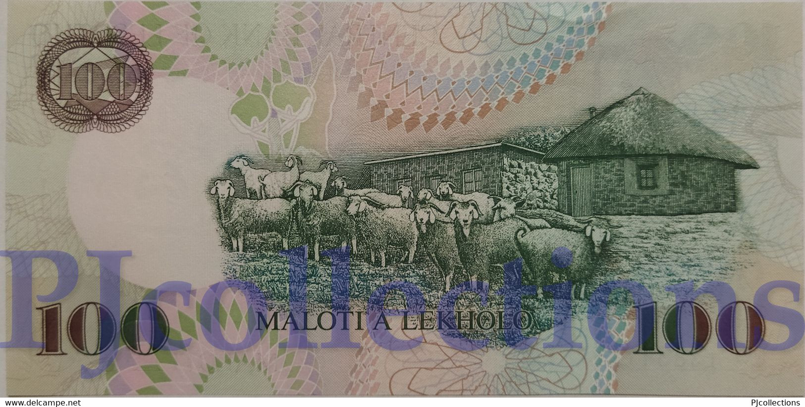 LESOTHO 100 MALOTI 2001 PICK 19b UNC - Lesotho