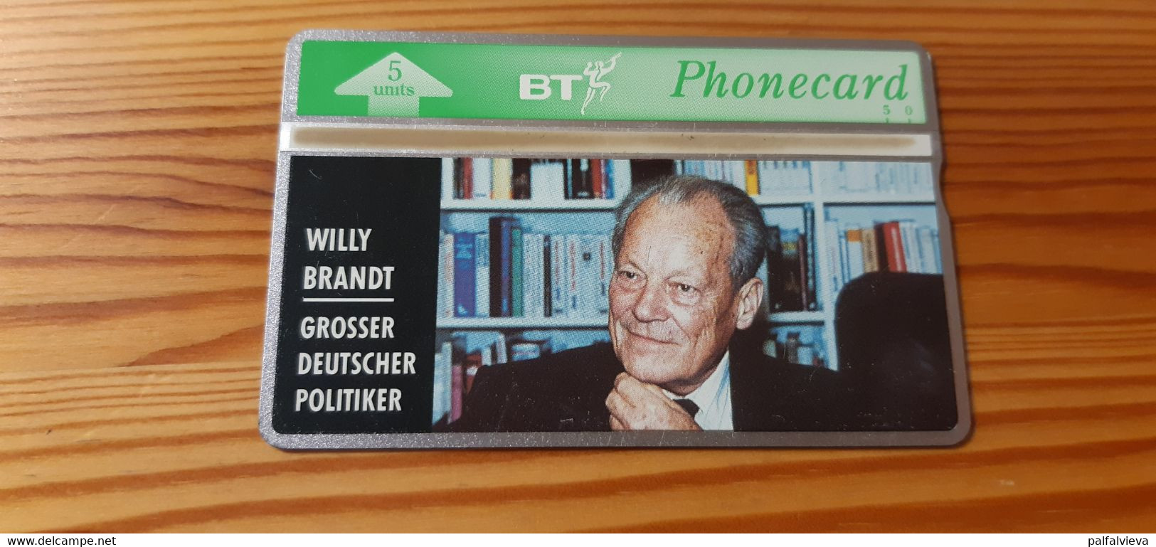Phonecard United Kingdom - Willy Brandt, Germany Related - BT Emissions Etrangères