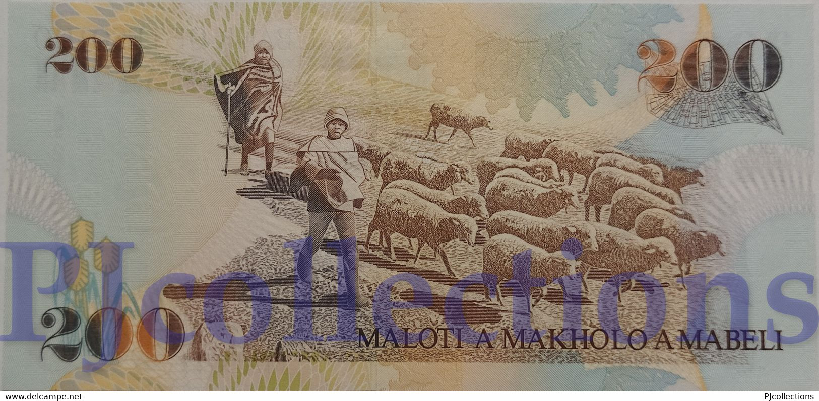 LESOTHO 200 MALOTI 1994 PICK 20a UNC - Lesotho
