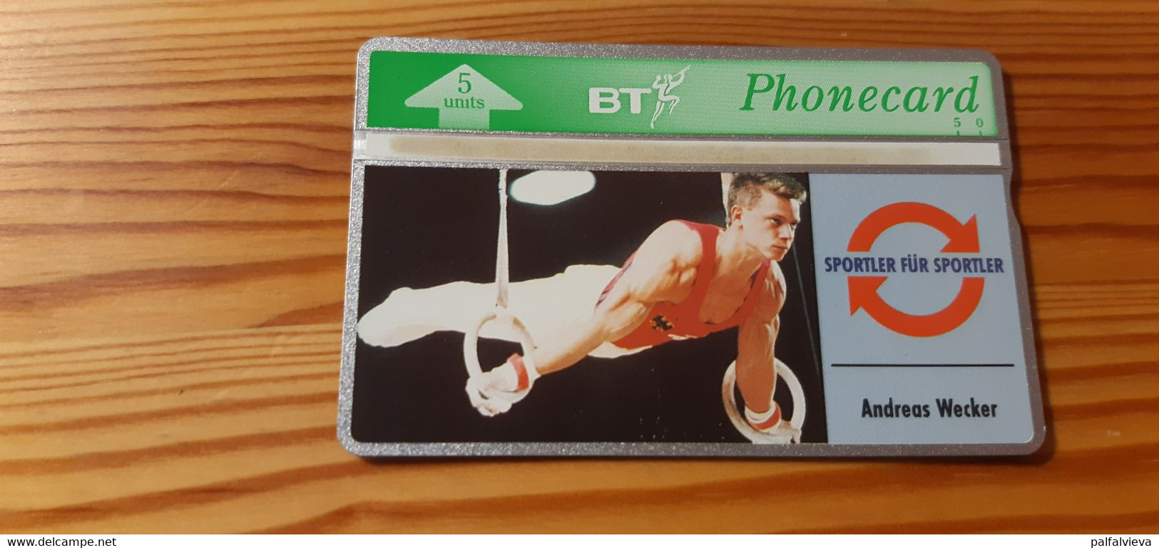 Phonecard United Kingdom - Gymnastics, Anderas Wecker - BT Edición Extranjera