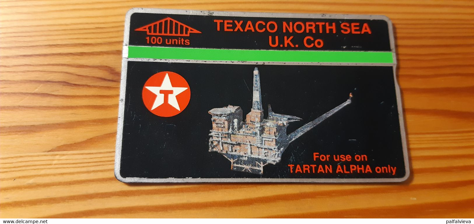 Phonecard United Kingdom 068E - Texaco North Sea - [ 2] Oil Drilling Rig