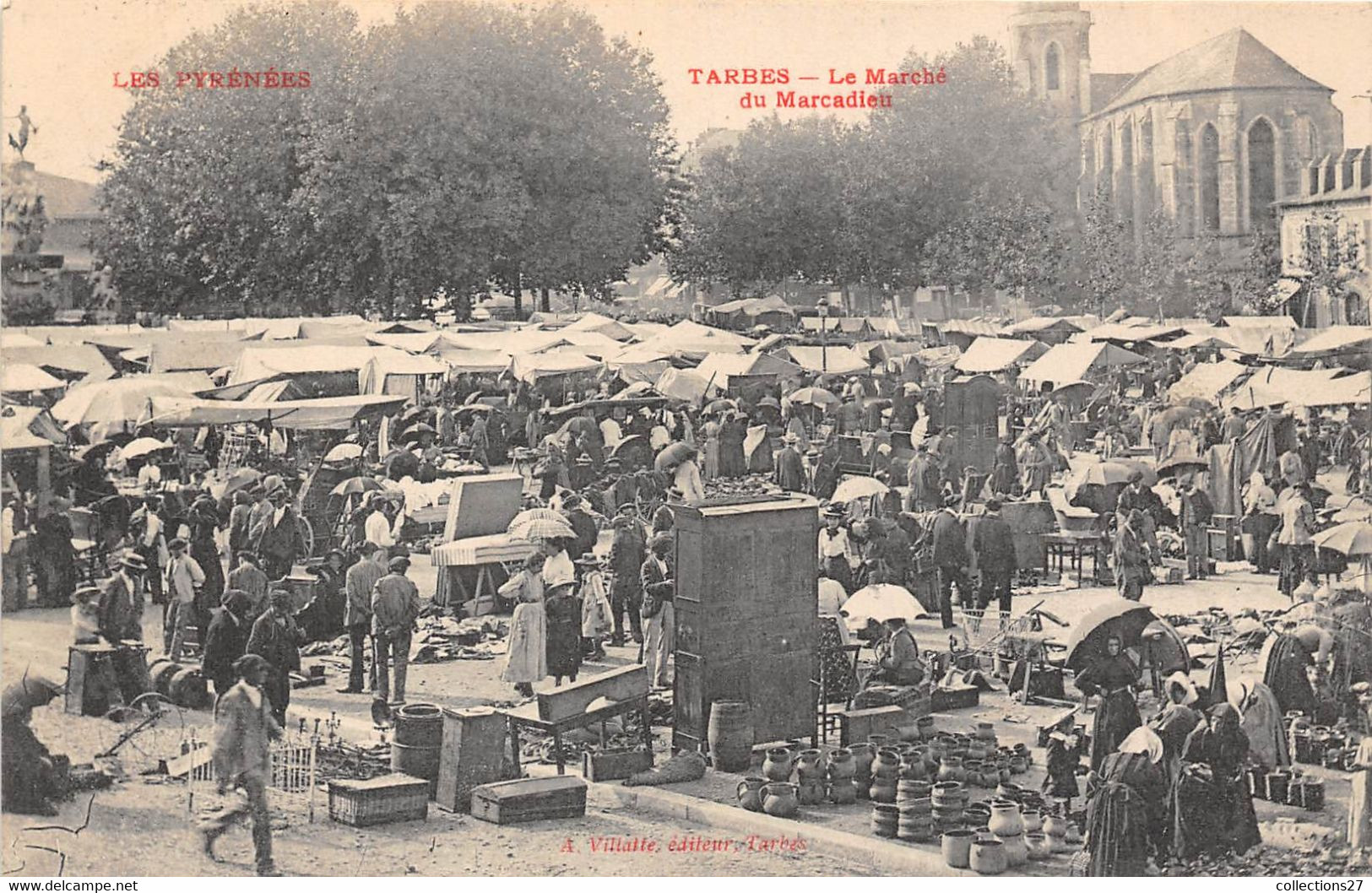 65-TARBES- LE MARCHE DU MARCADIEU - Tarbes