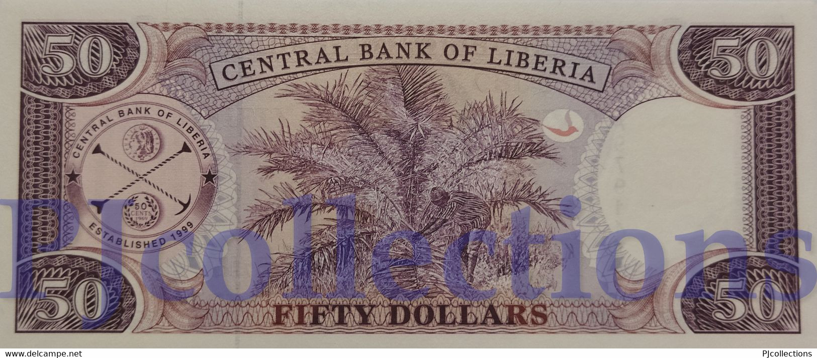 LIBERIA 50 DOLLARS 2003 PICK 29a UNC - Liberia