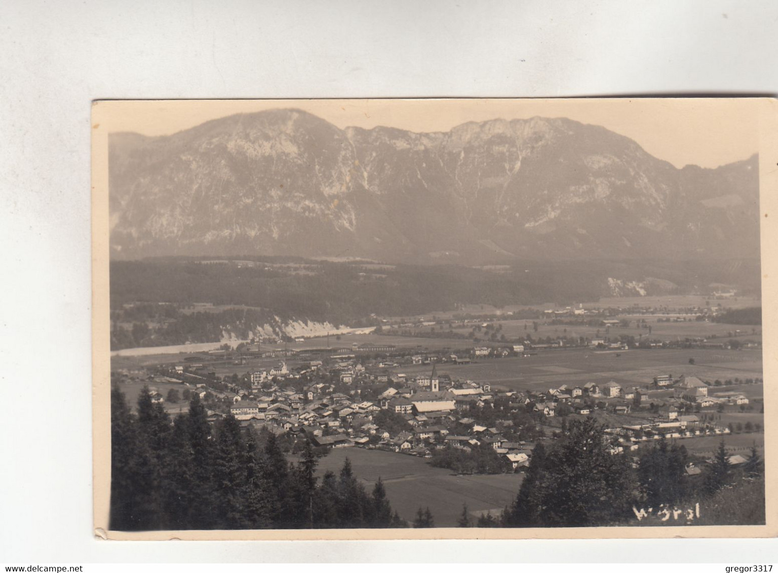 B7616) WÖRGL - Blick über Den Ort - TOP VARIANTE Alt 1934 - Wörgl