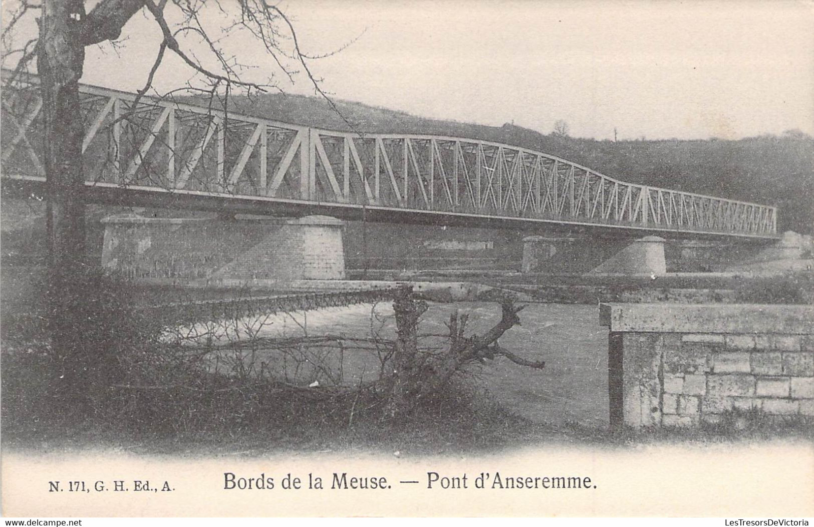 CPA - Belgique  - Bords De La Meuse - Pont D'Anseremme - N 171 Gh Ed A - Dos Non Divisé - Dinant