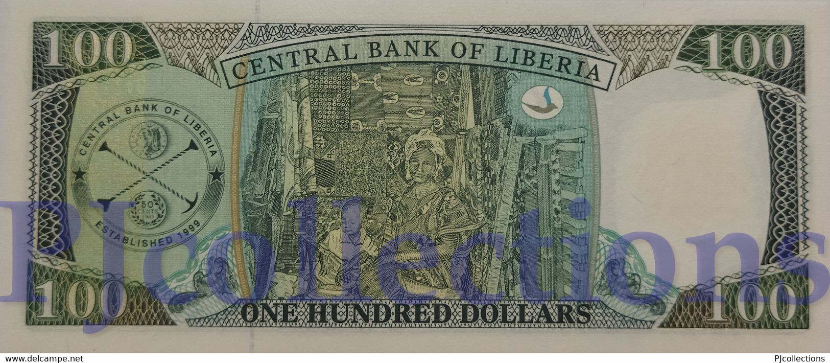 LIBERIA 100 DOLLARS 2003 PICK 30a UNC - Liberia