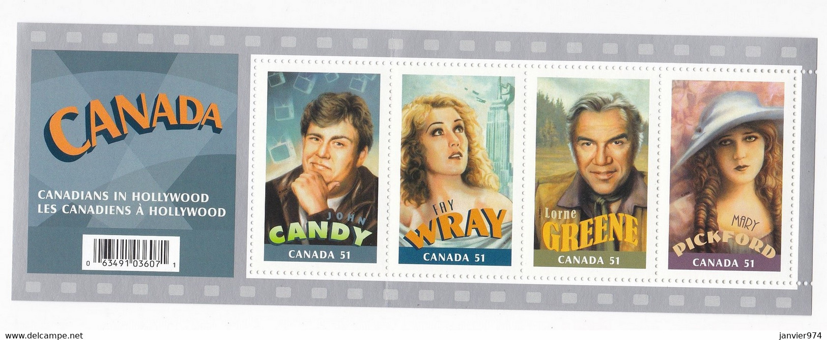 Canada ,  plusieurs Blocs , soit au total 86 timbres neufs , Voir 20 scan recto verso.