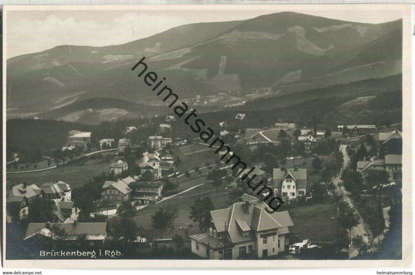 Riesengebirge - Brückenberg - Verlag Paul Höckendorf Hirschberg - Foto-AK Ca. 1930 - Schlesien