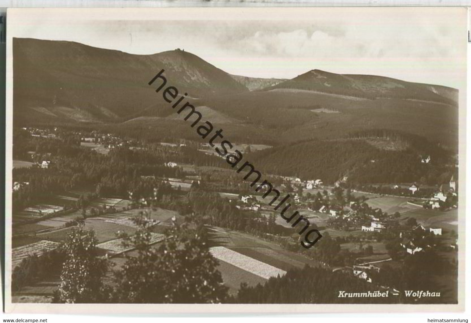 Riesengebirge - Krummhübel - Wolfshau - Verlag Photo Kleeberg Krummhübel - Foto-AK Ca. 1930 - Schlesien