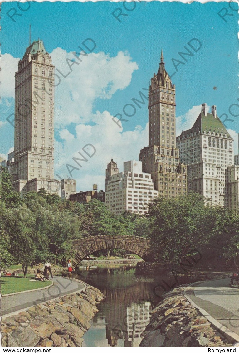 CARTOLINA  NEW YORK CITY,NEW YORK,STATI UNITI,CENTRAL PARK,VIAGGIATA 1963 - Central Park