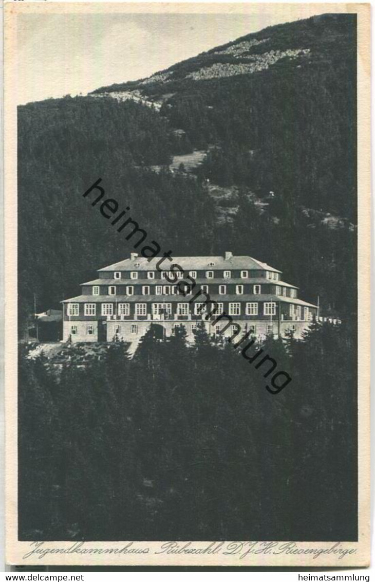 Riesengebirge - Jugendkammhaus Rübezahl D. J. H. Am Spindlerpass - Verlag Bruno Scholz Görlitz - AK Ca. 1930 - Schlesien