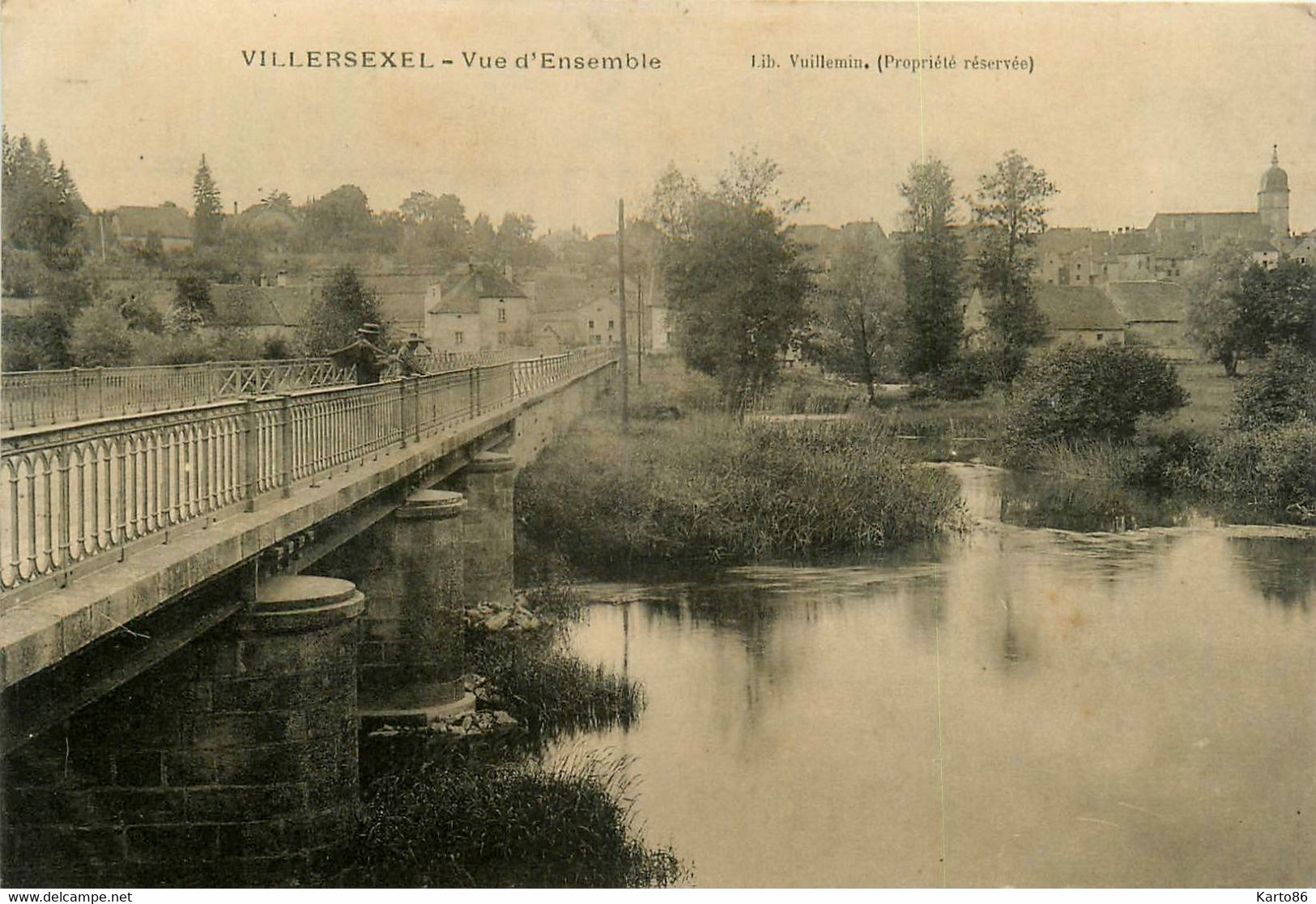 Villersexel * Le Pont Et Vue D'ensemble Du Village - Villersexel