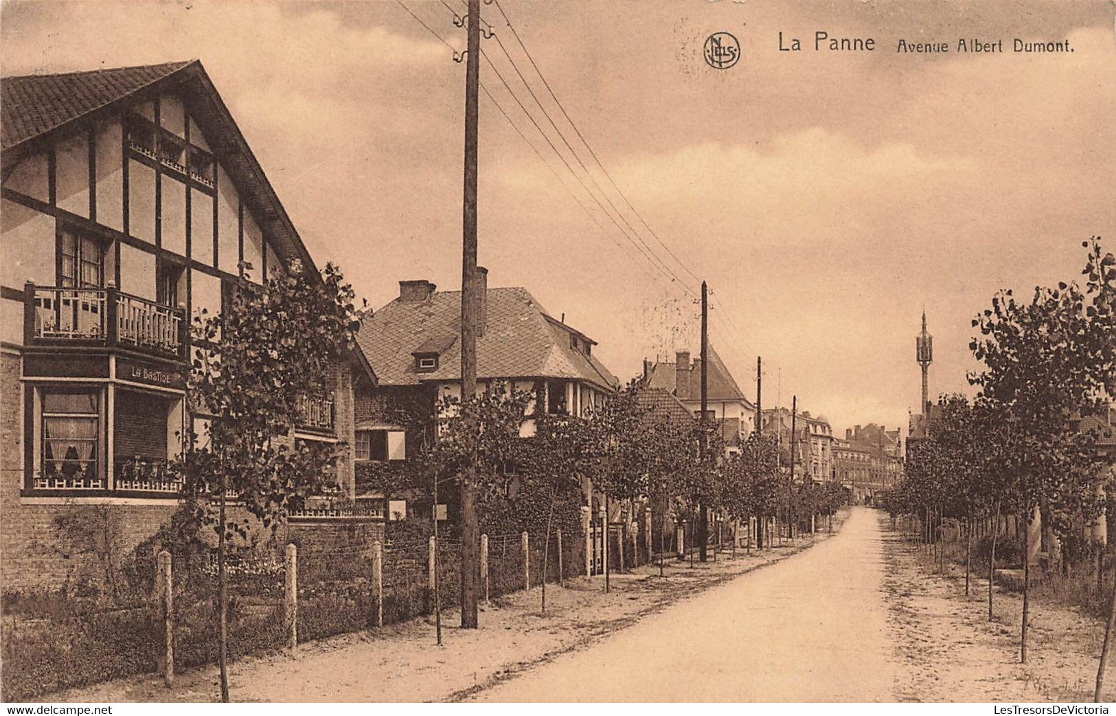 CPA La Panne - De Panne - Avenue Albert Dumont - Nels - De Panne