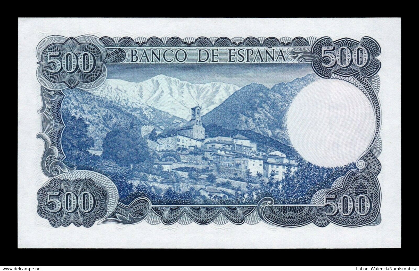 España Spain 500 Pesetas Verdaguer 1971 Pick 153 Sin Serie SC UNC - 500 Pesetas