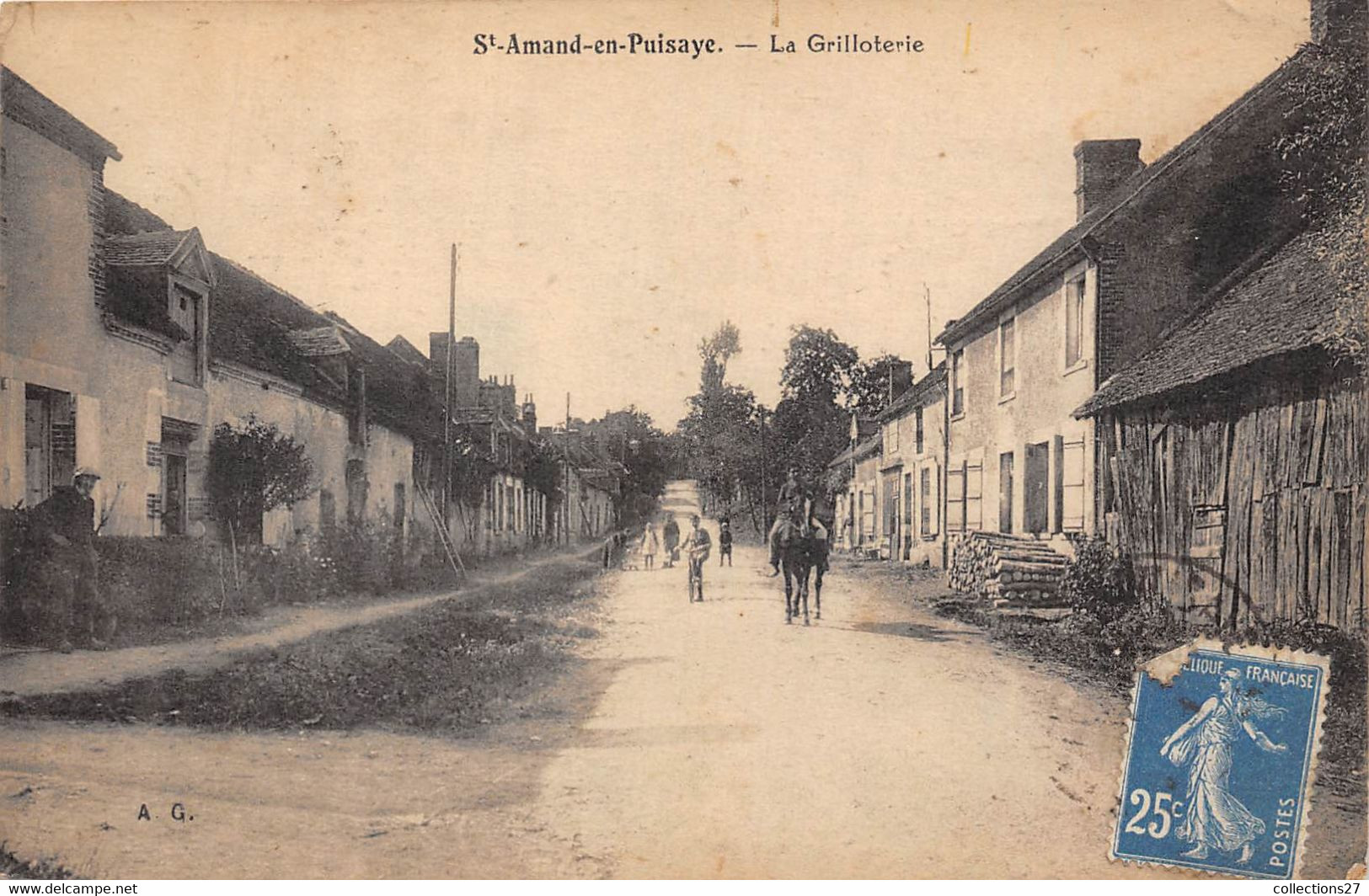 58-SAINT-AMAND-EN-PUISAYE- LA GRILLOTERIE - Saint-Amand-en-Puisaye