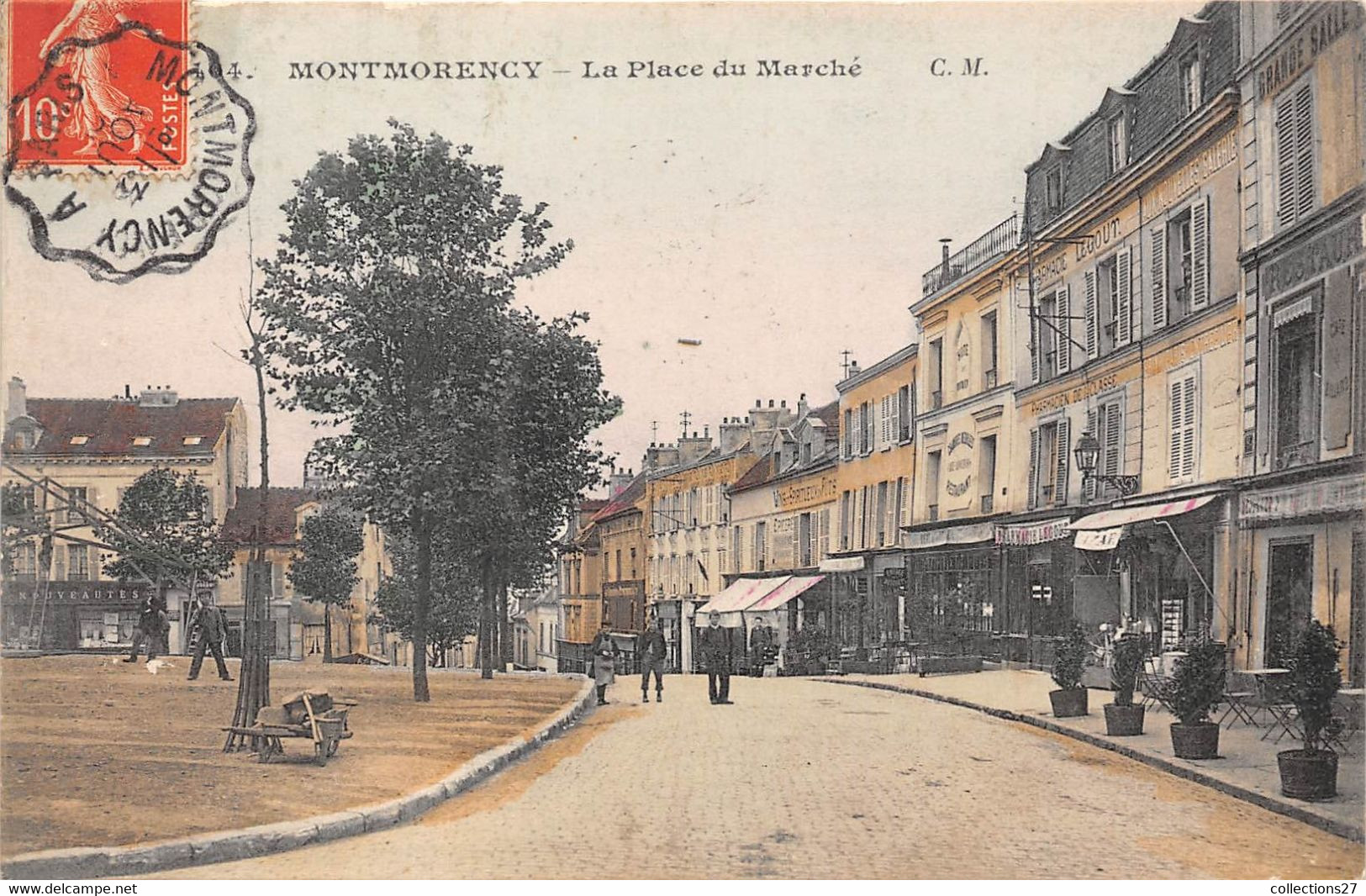 95-MONTMORENCY- LA PLACE DU MARCHE - Montmorency