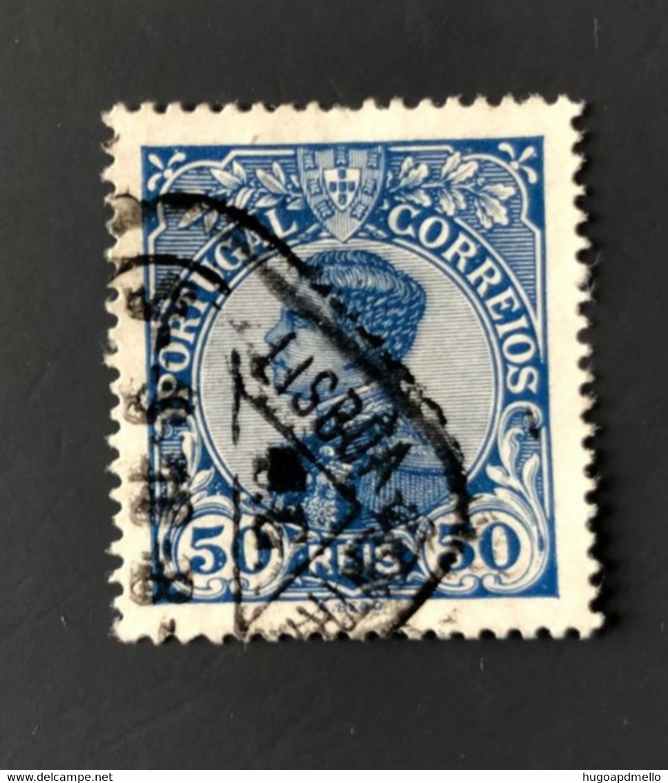 PORTUGAL, Used Stamp , « D. MANUEL II », 50 R., 1910 - Used Stamps