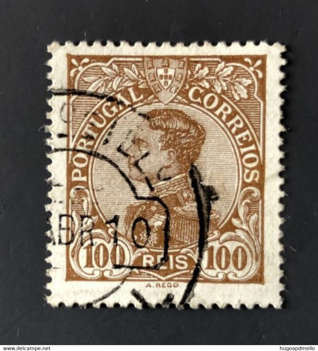 PORTUGAL, Used Stamp , « D. MANUEL II », 100 R., 1910 - Usati