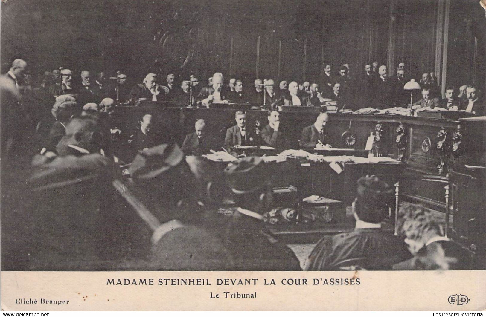 CPA - Madame Stenheil Devant La Cour D'assises - Le Tribunal - Geschiedenis