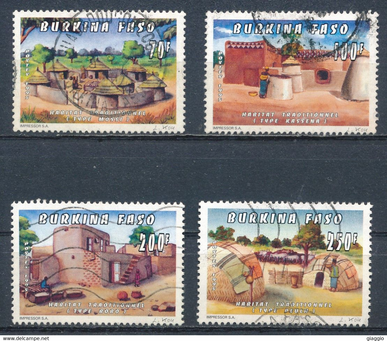 °°° BURKINA FASO - Y&T N°931A/31D - 1995 °°° - Burkina Faso (1984-...)