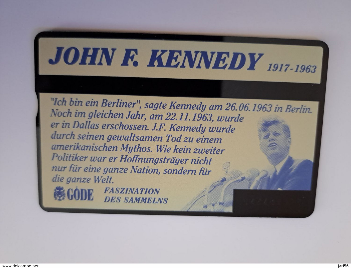 GREAT BRETAGNE  5 UNITS JOHN F KENNEDY / FLAG STARS/STRIPES / SERIE; 305K      **11480** - BT Übersee