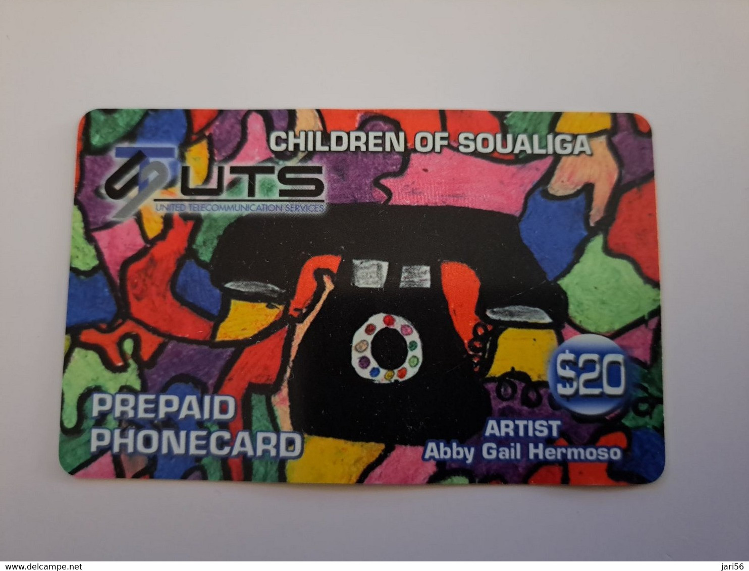 ST MAARTEN  / CHILDREN OF SOUALIGA CARD PREPAID    $20,-   **11482** - Antilles (Neérlandaises)