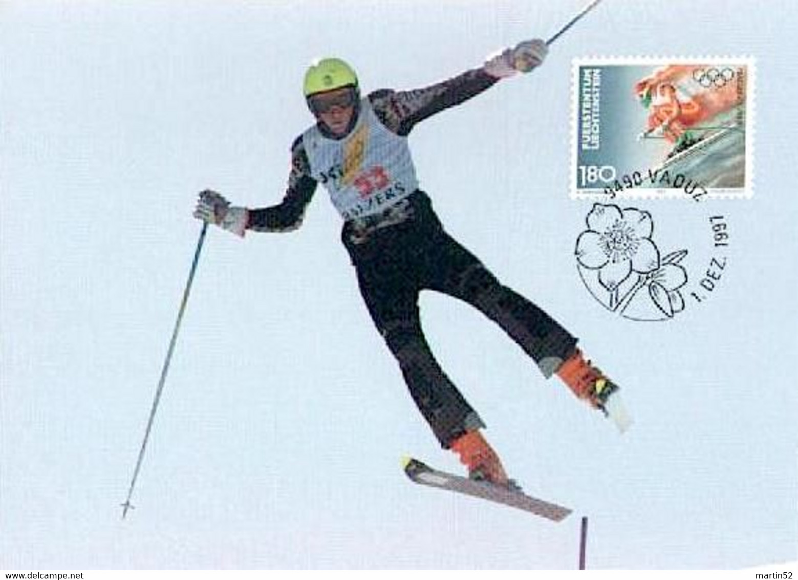 Liechtenstein 1997: Winter-Olympiade Nagano Zu 1104-1106 Mi 1162-1164 Yv 1103-1105 MK-Set CM N° 155 (Zu CHF 8.00) - Winter 1998: Nagano