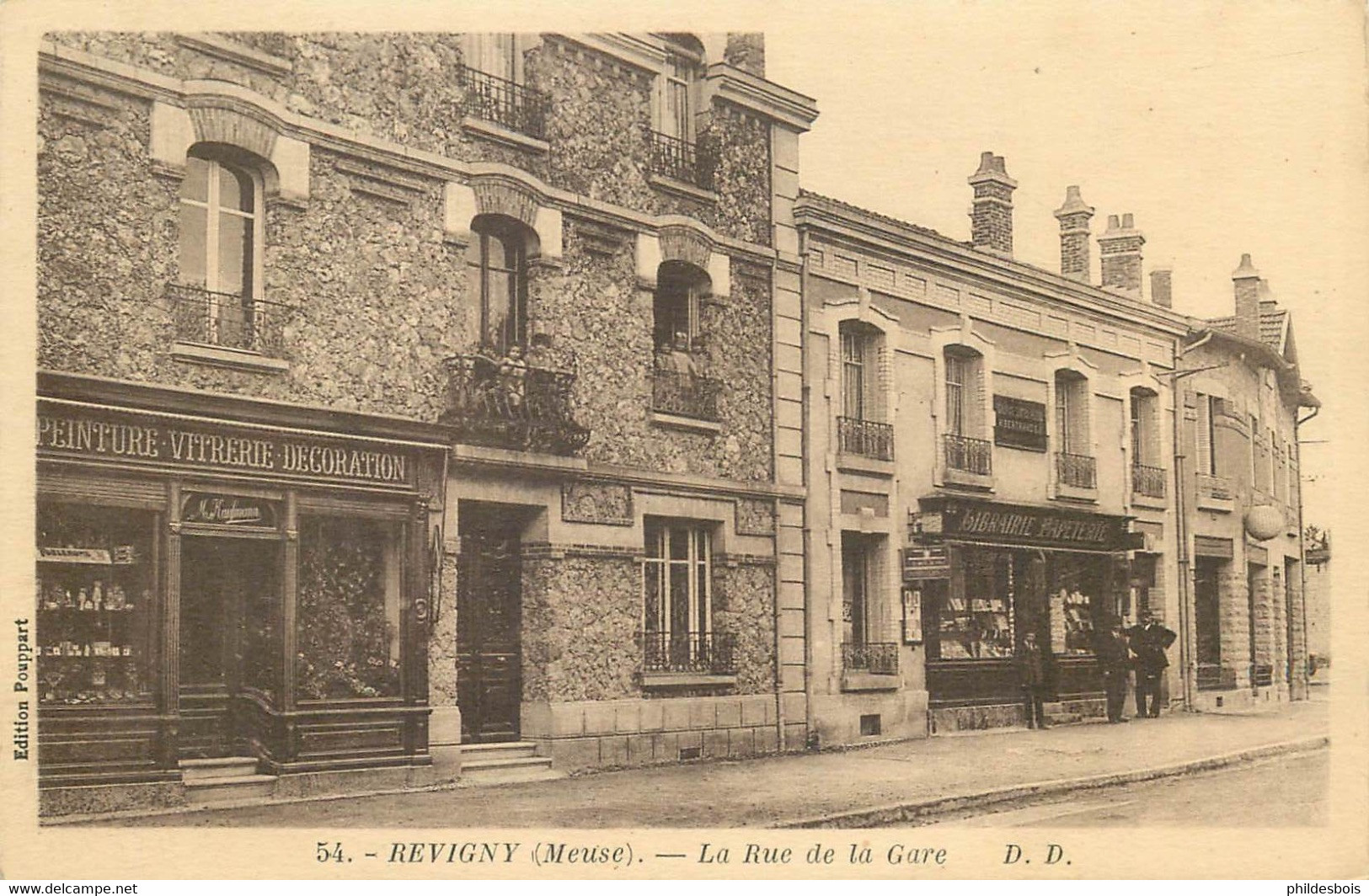 MEUSE  REVIGNY  Rue De La Gare - Revigny Sur Ornain