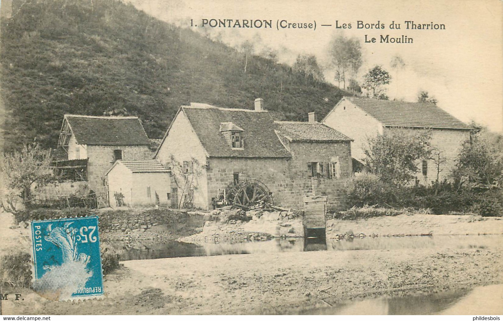 CREUSE  PONTARION  Le Moulin - Pontarion