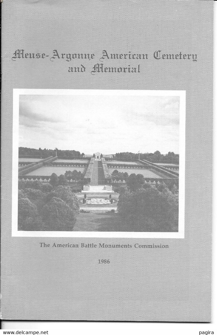 MEUSE/ ARGONNE 14/18 Cimetiére Et Monuments U.S - Oorlog 1914-18