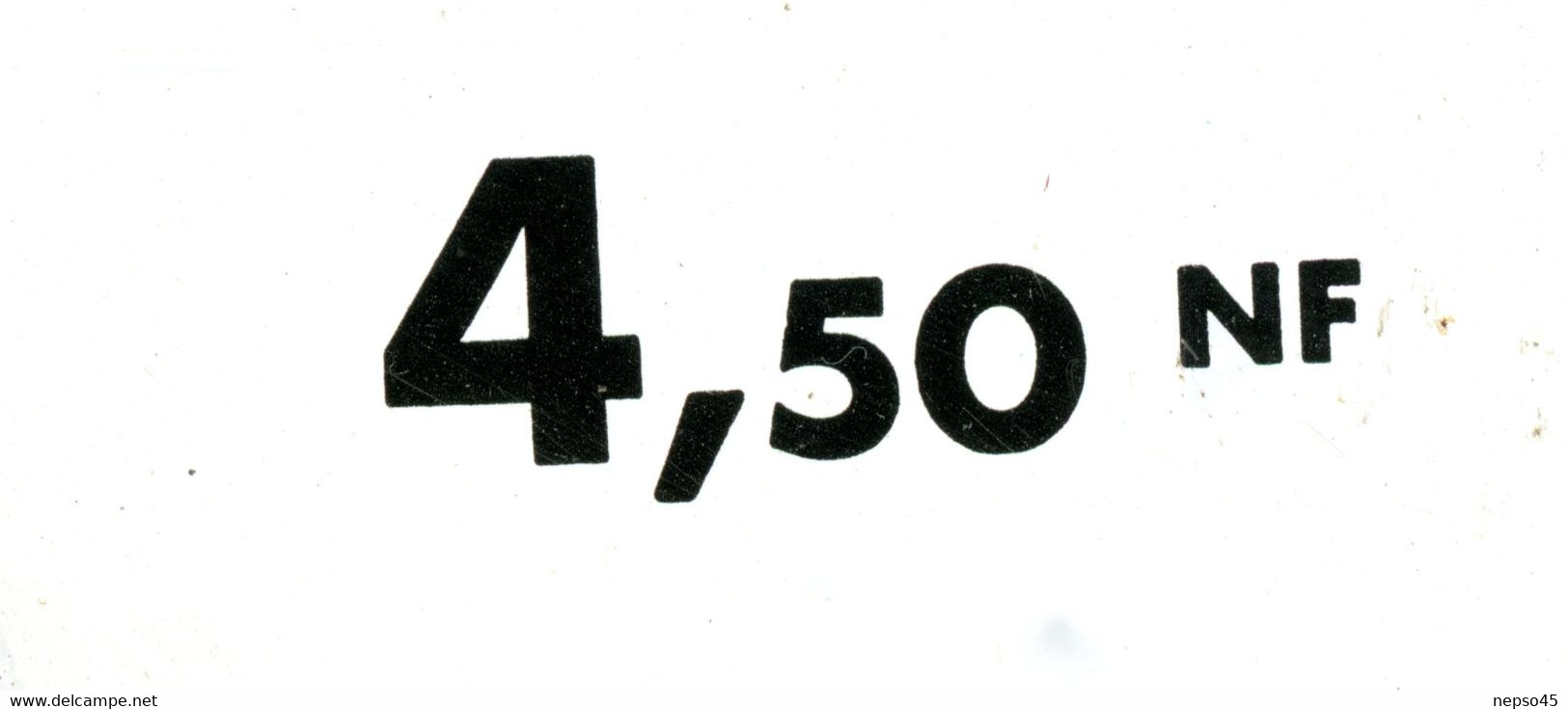 Publicité Sur Tôle Bio Brillantène Roja. 4,50 Nouveaux Francs ( Circa 1960 ) Brillantine. - Plaques En Tôle (après 1960)