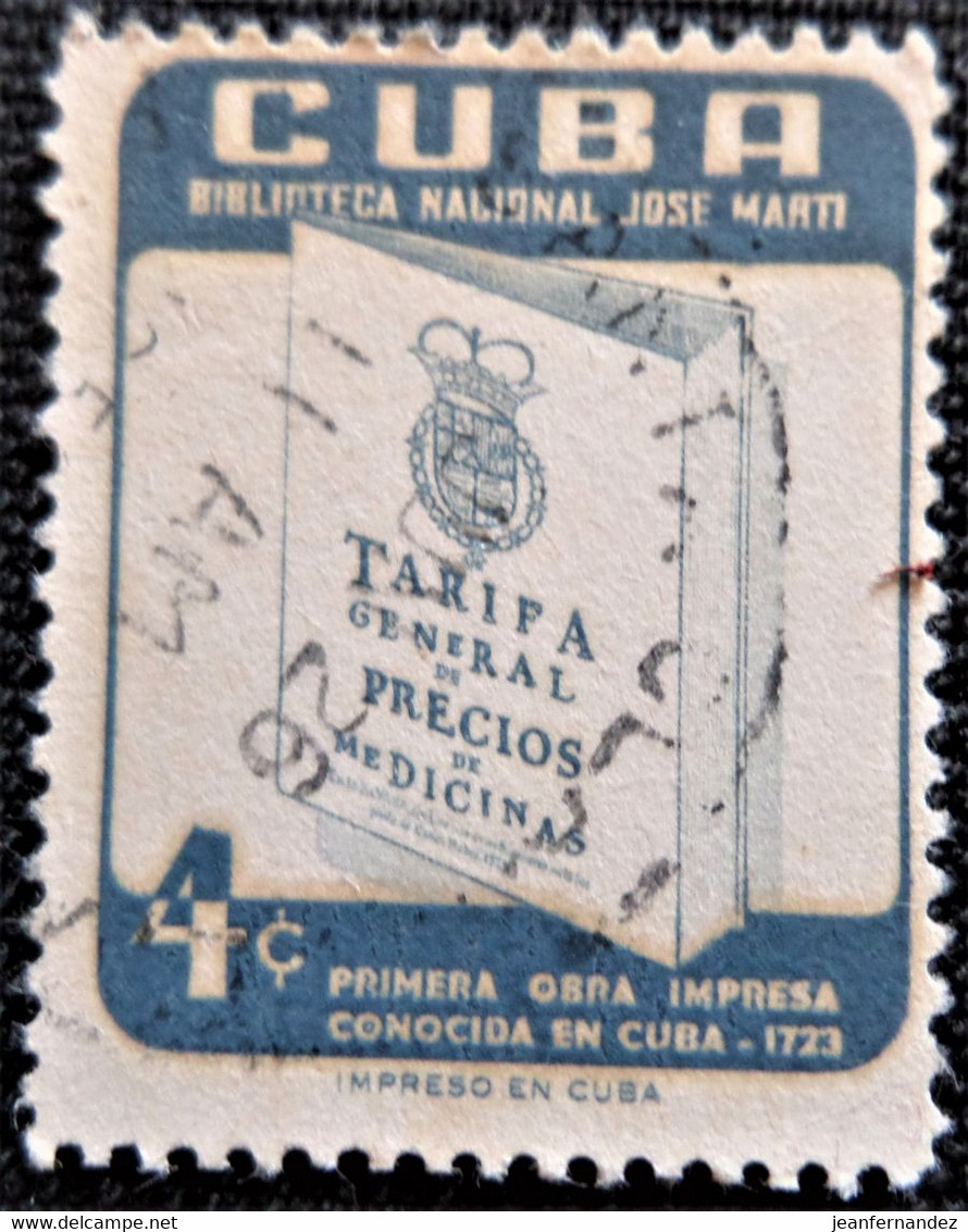 Timbre De Cuba Y&T N° 466 - Usati