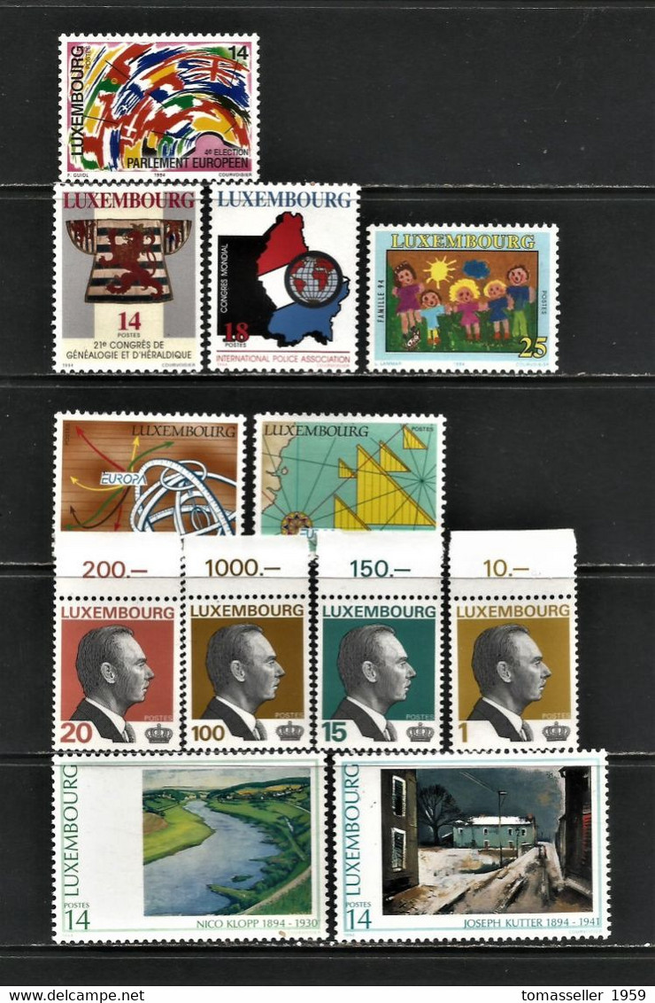 Luxembourg-8 Years ( 1994-2001 ) .Almost 100 Issues.MNH - Años Completos