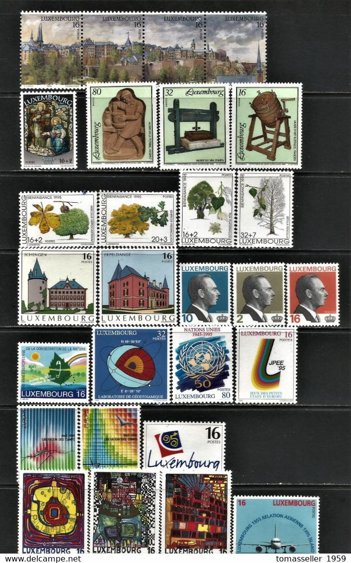 Luxembourg-8 Years ( 1994-2001 ) .Almost 100 Issues.MNH - Años Completos