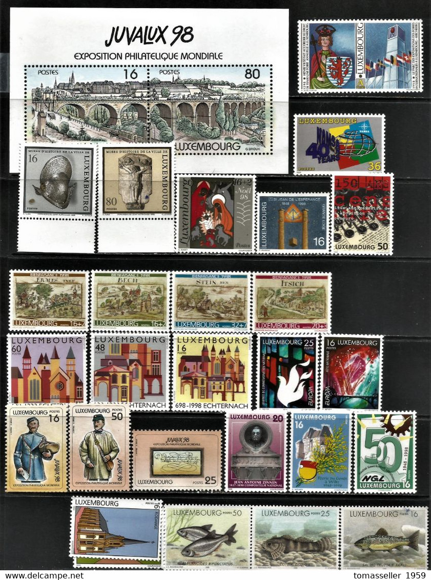 Luxembourg-8 Years ( 1994-2001 ) .Almost 100 Issues.MNH - Años Completos