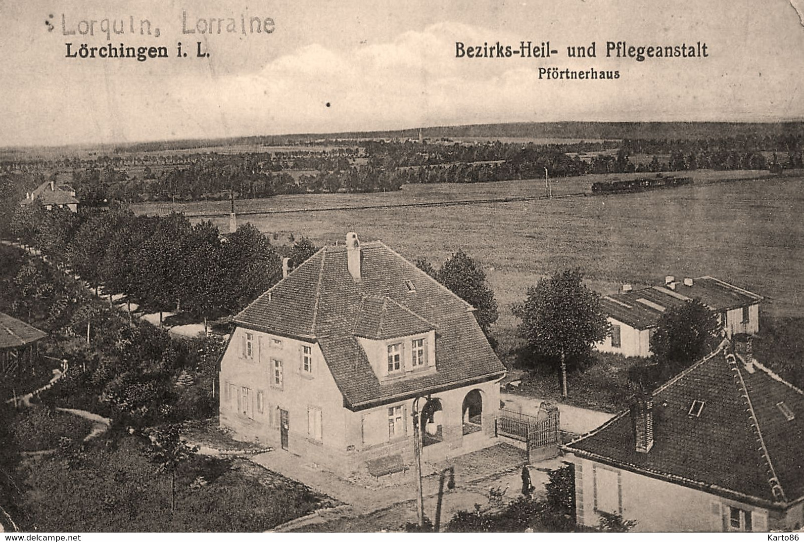 Lörchingen , Lorquin * Bezirks Heil Und Pflegeanstalt , Pförtnerhaus - Lorquin