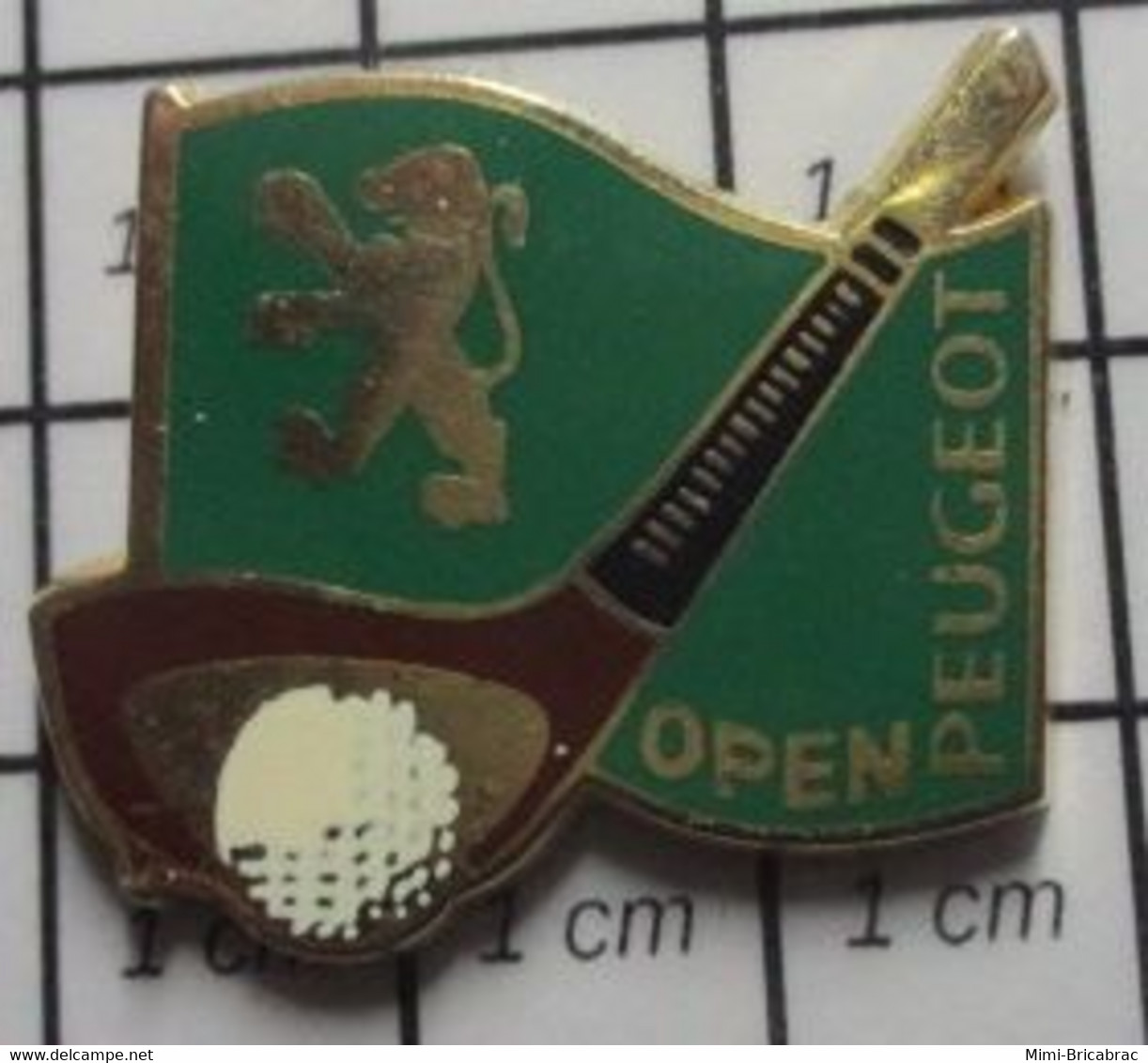 612a Pin's Pins / Beau Et Rare / SPORTS / OPEN PEUGEOT GOLF Par HELIUM - Golf